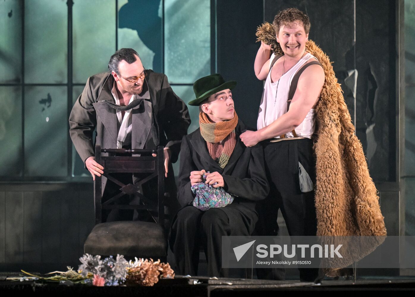 Russia Theatre Idiot