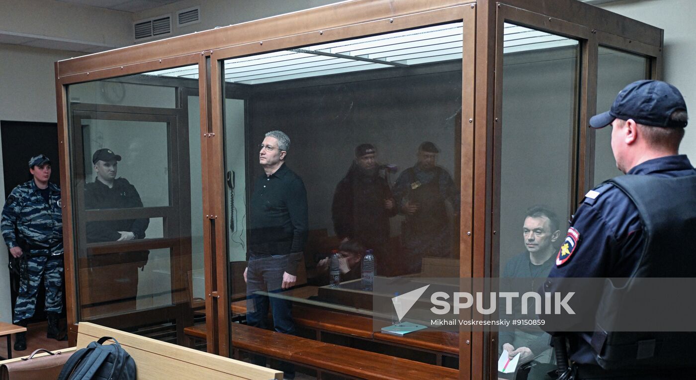 Russia Defence Official Bribery Case