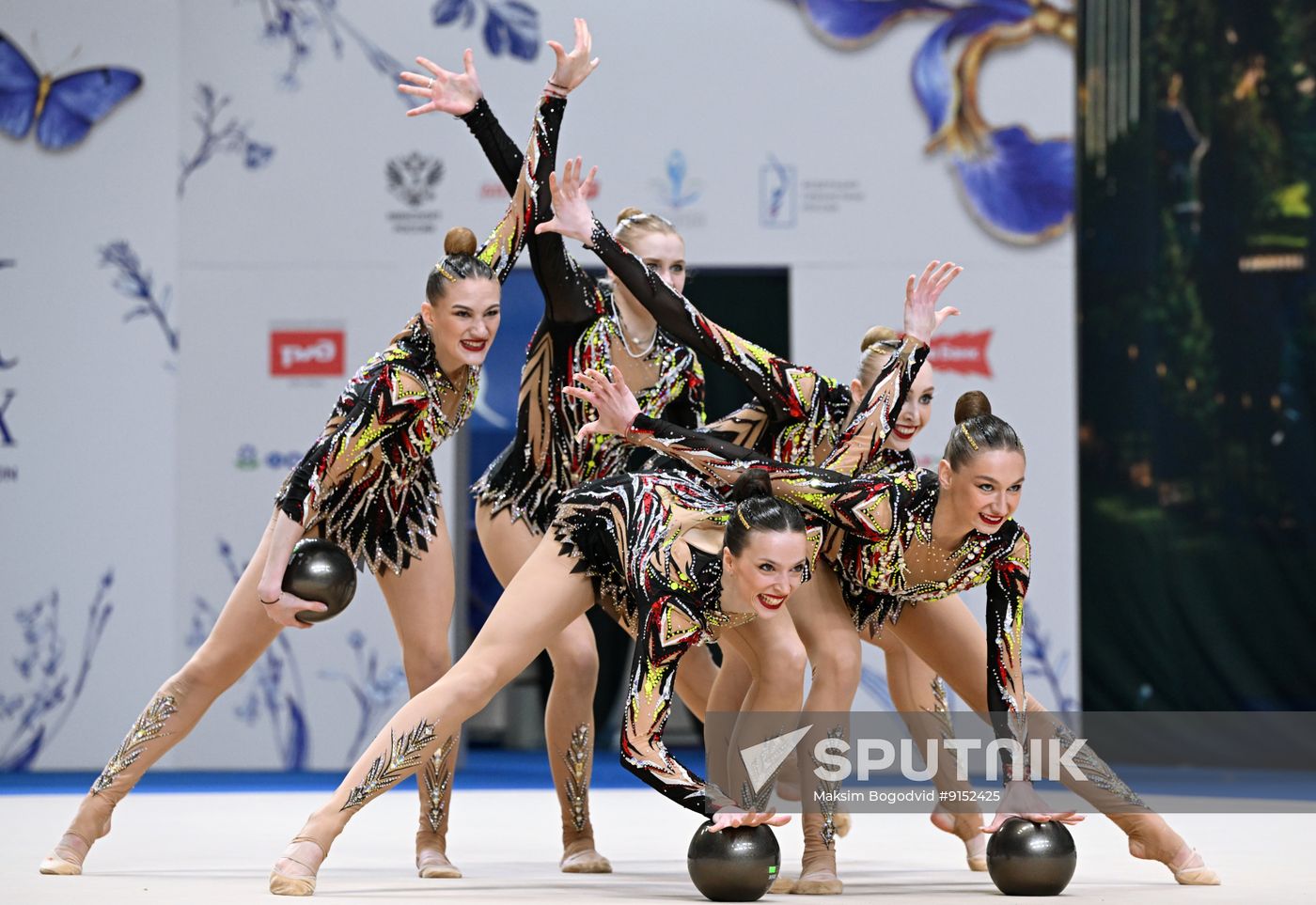 Russia Rhythmic Gymnastics Top Gymnasts Cup