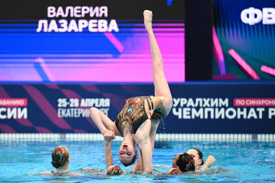 Russia Artistic Swimming Championships Team Free