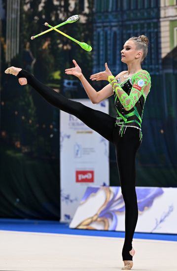 Russia Rhythmic Gymnastics Top Gymnasts Cup