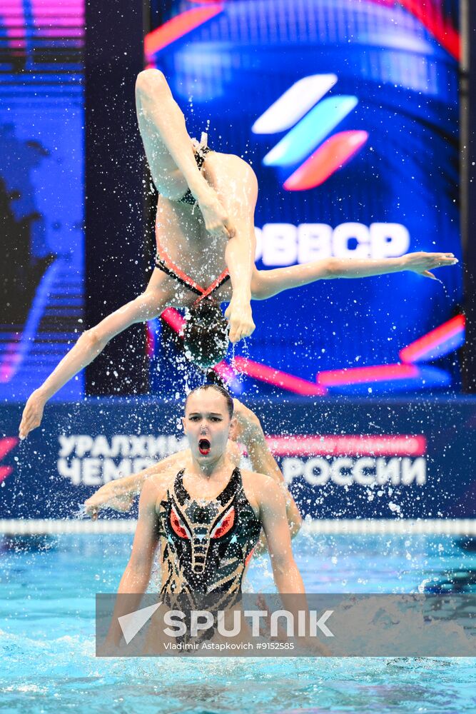 Russia Artistic Swimming Championships Team Free