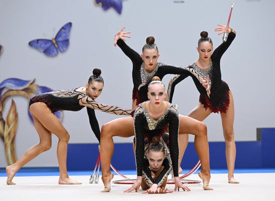 Russia Rhythmic Gymnastics Top Gymnasts Cup