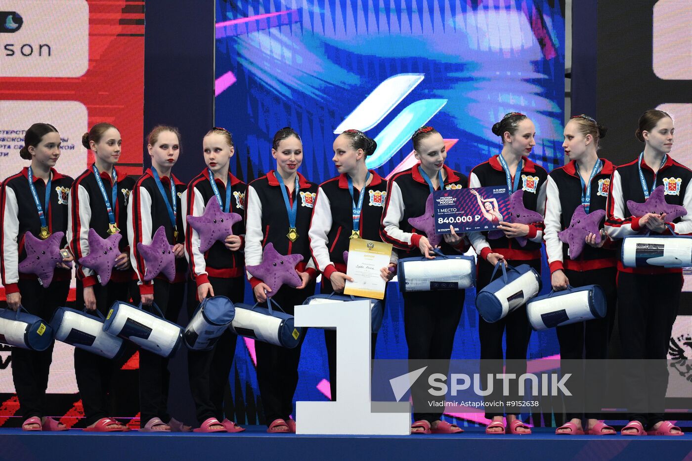 Russia Artistic Swimming Championships Team Free