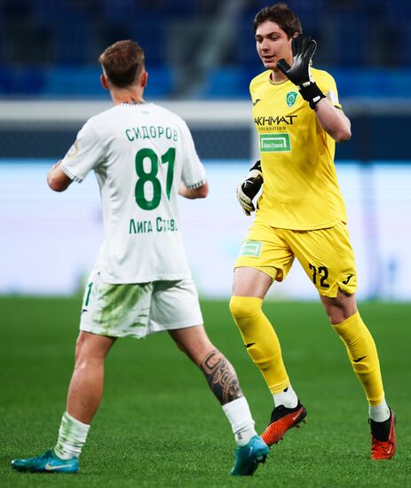 Russia Soccer Premier-League Zenit - Akhmat