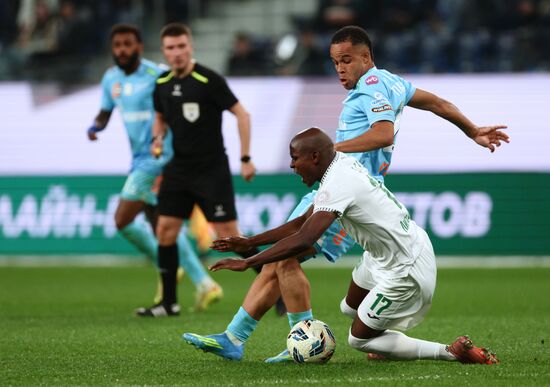 Russia Soccer Premier-League Zenit - Akhmat