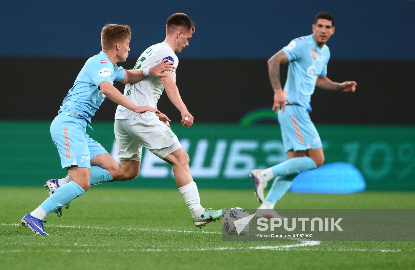 Russia Soccer Premier-League Zenit - Akhmat