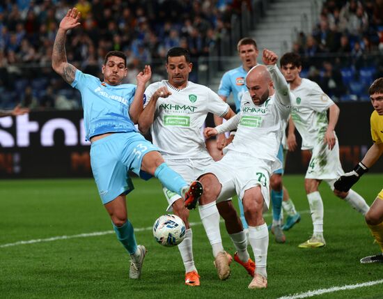 Russia Soccer Premier-League Zenit - Akhmat