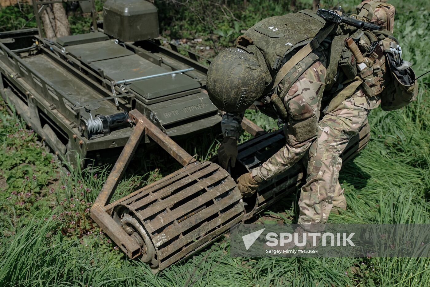 Russia Ukraine Military Operation Ground Vehicle