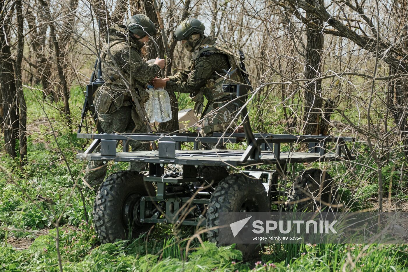 Russia Ukraine Military Operation Ground Vehicle