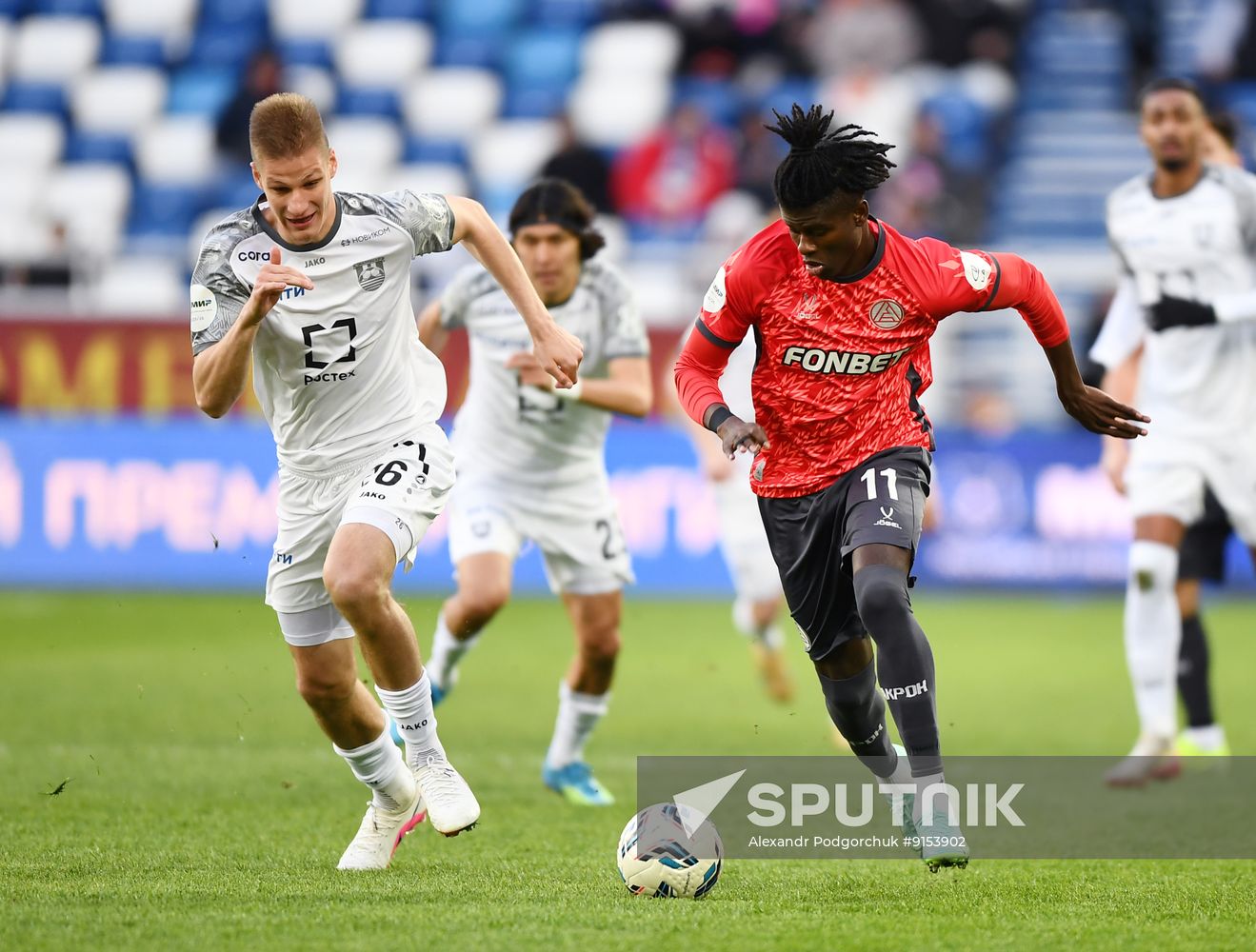 Russia Soccer Premier-League Baltika - Akron
