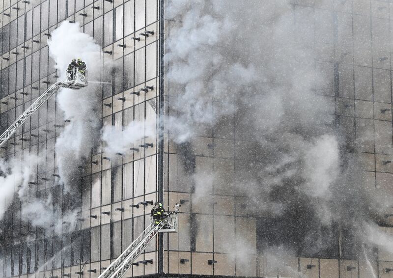 Russia Residential Complex Fire