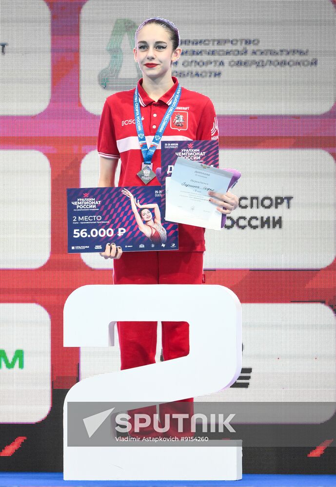 Russia Artistic Swimming Championships Solo Free