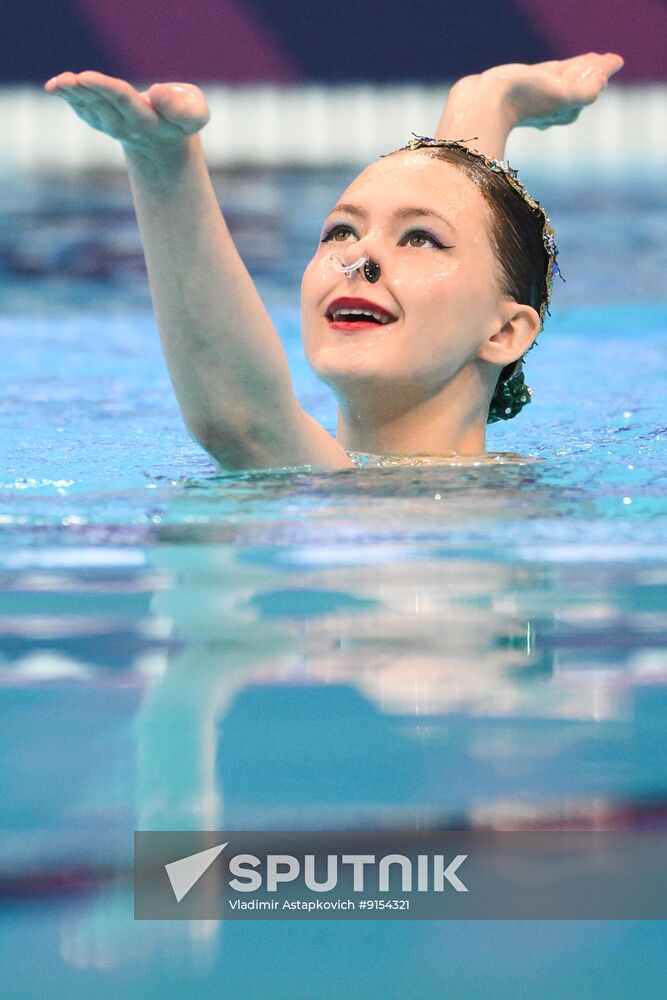 Russia Artistic Swimming Championships Solo Free
