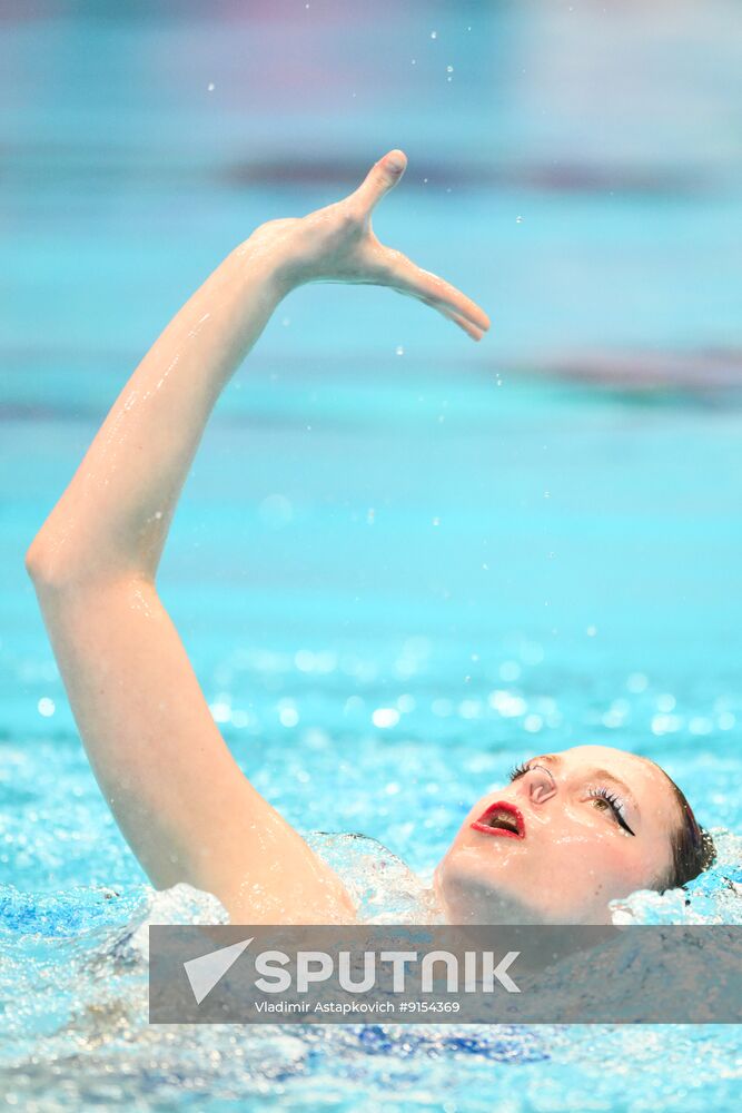 Russia Artistic Swimming Championships Solo Free