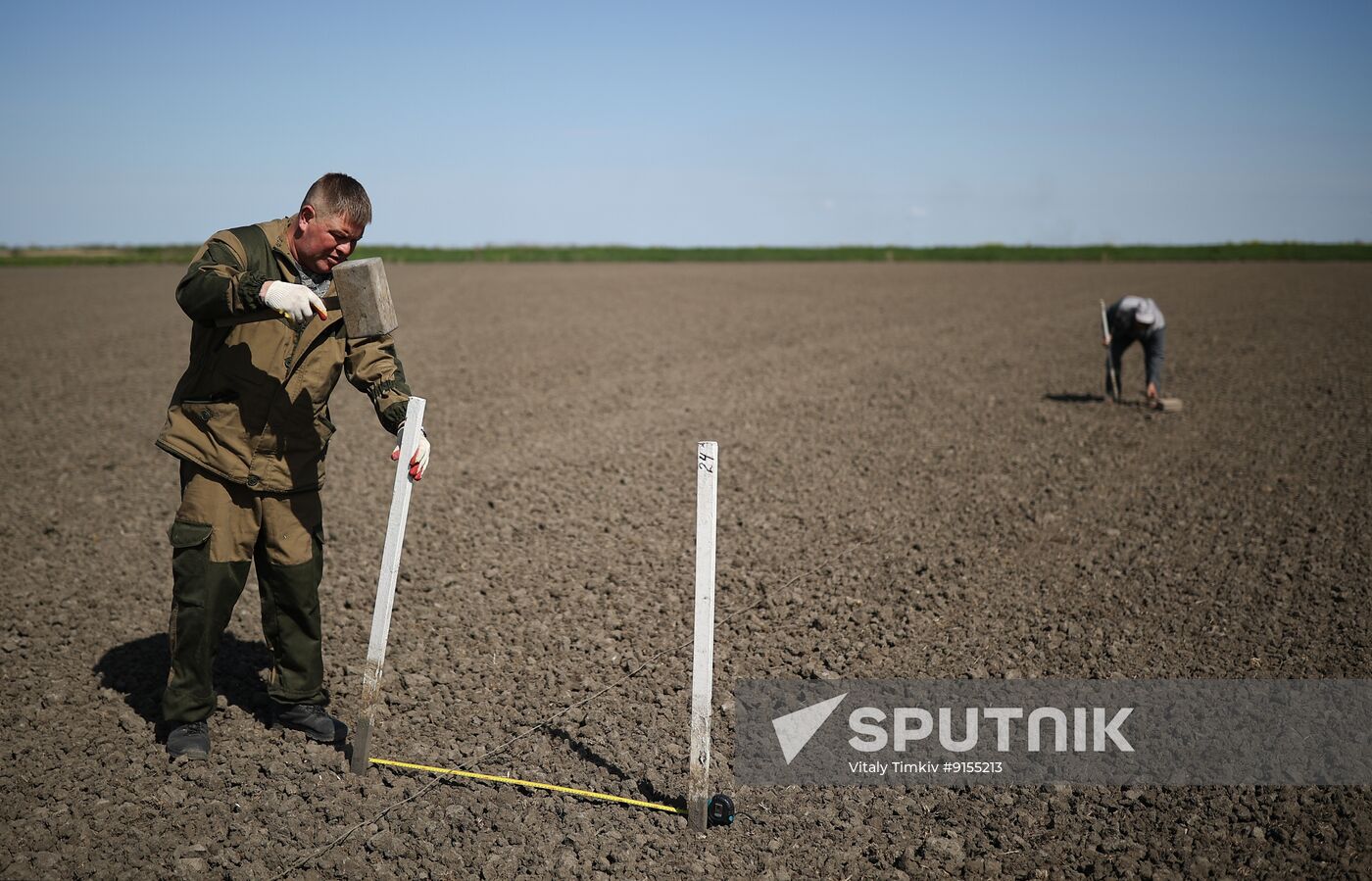 Russia Agriculture Rice Sowing