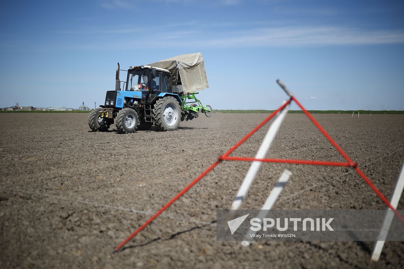 Russia Agriculture Rice Sowing