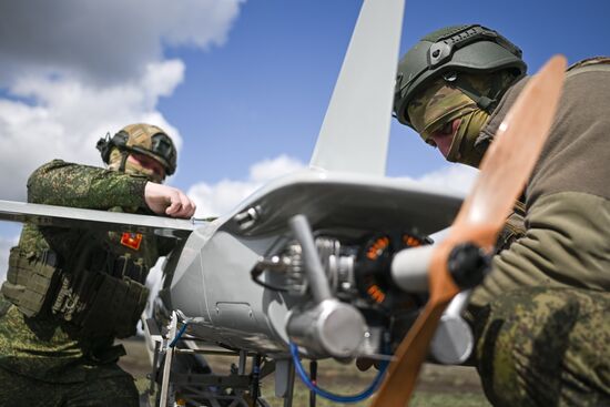 Russia Ukraine Military Operation UAVs