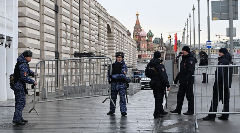 Russia WWII Victory Parade Rehearsal
