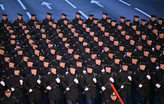 Russia WWII Victory Parade Rehearsal