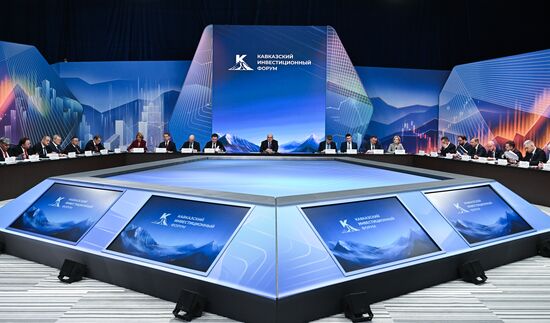 Russia Mishustin Caucasus Investment Forum