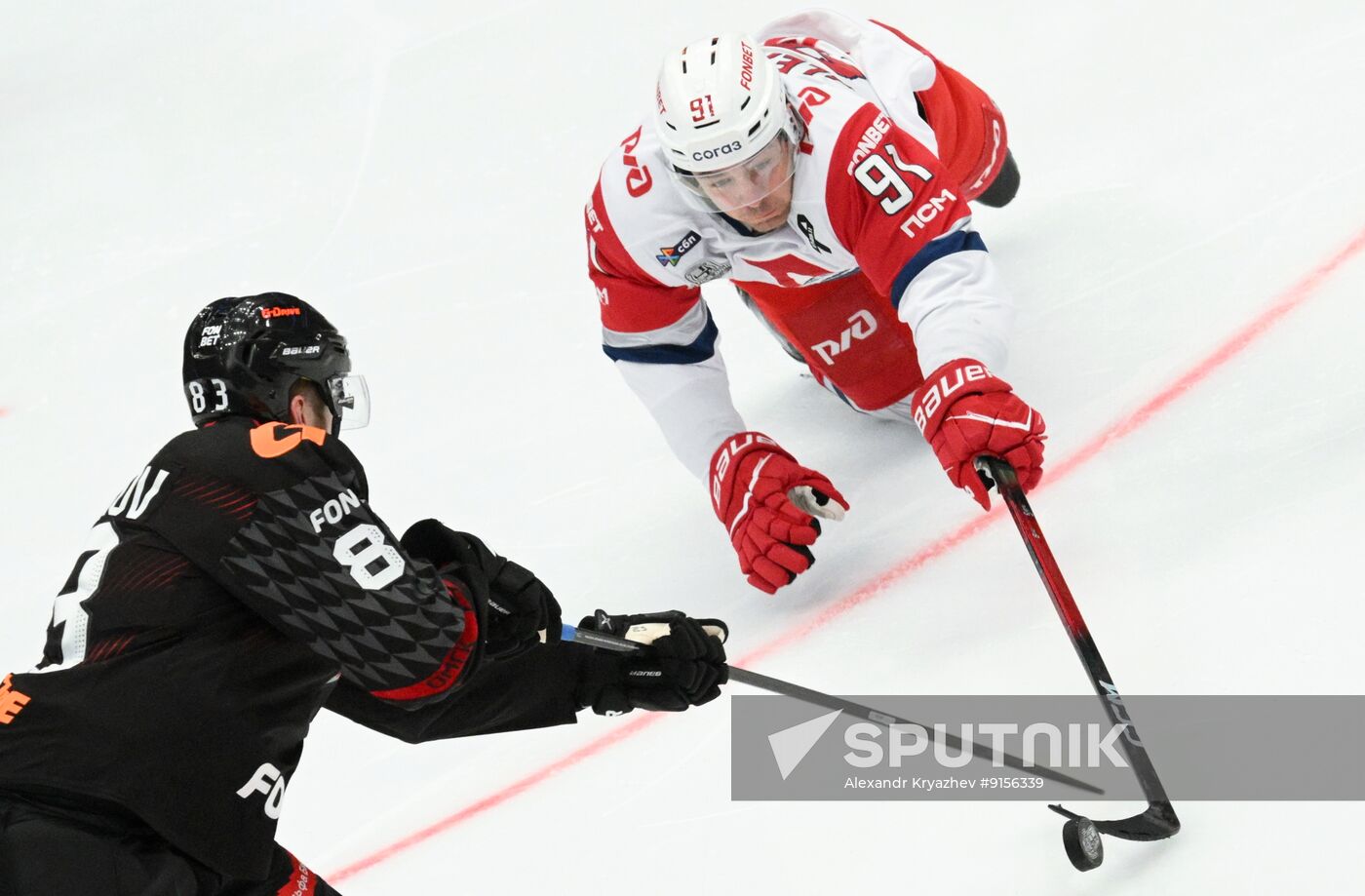 Russia Ice Hockey Kontinental League Avangard - Lokomotiv