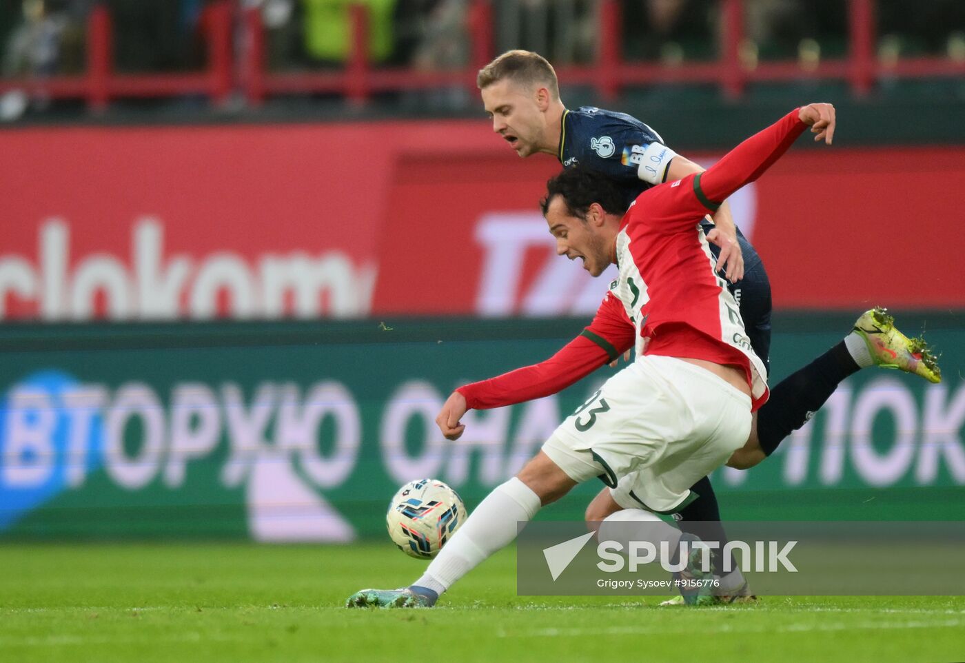 Russia Soccer Premier-League Lokomotiv - Dynamo