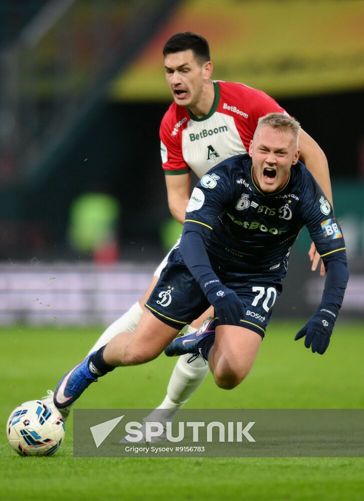 Russia Soccer Premier-League Lokomotiv - Dynamo