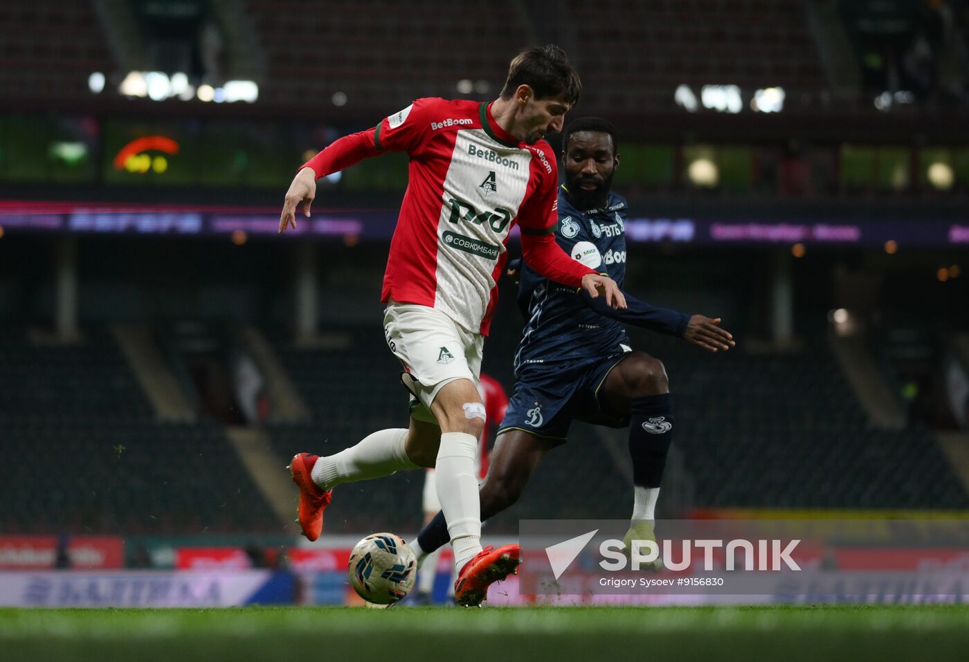 Russia Soccer Premier-League Lokomotiv - Dynamo