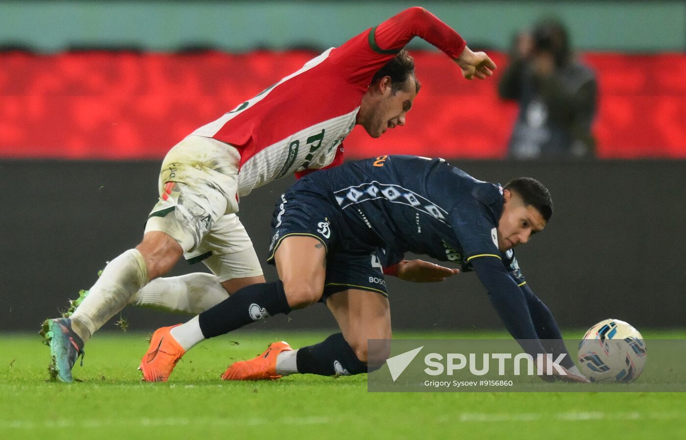 Russia Soccer Premier-League Lokomotiv - Dynamo