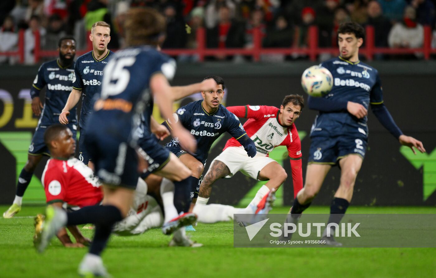 Russia Soccer Premier-League Lokomotiv - Dynamo