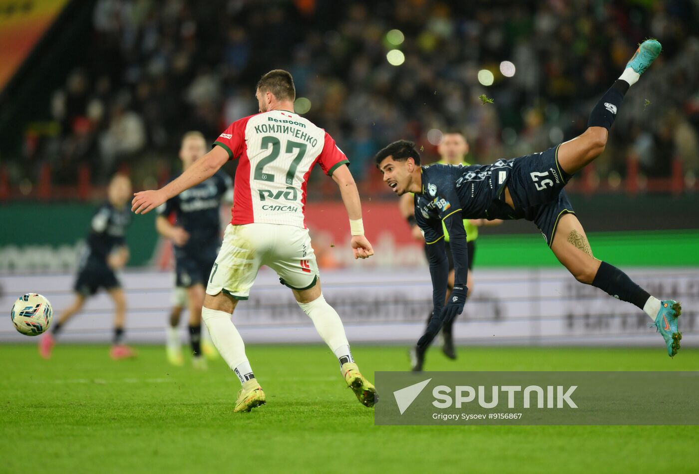 Russia Soccer Premier-League Lokomotiv - Dynamo