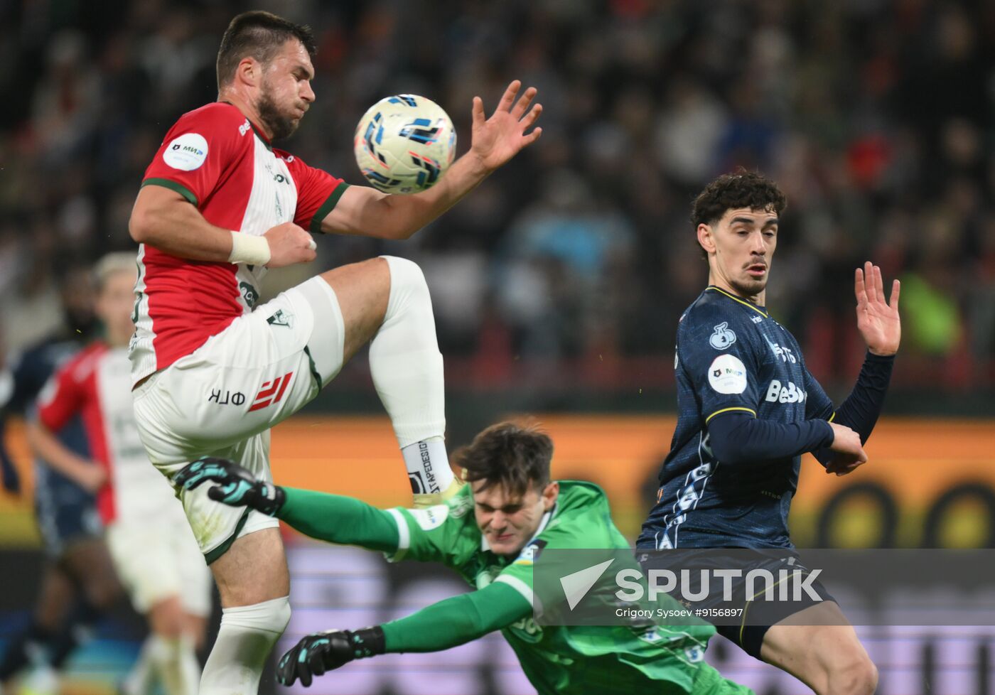 Russia Soccer Premier-League Lokomotiv - Dynamo