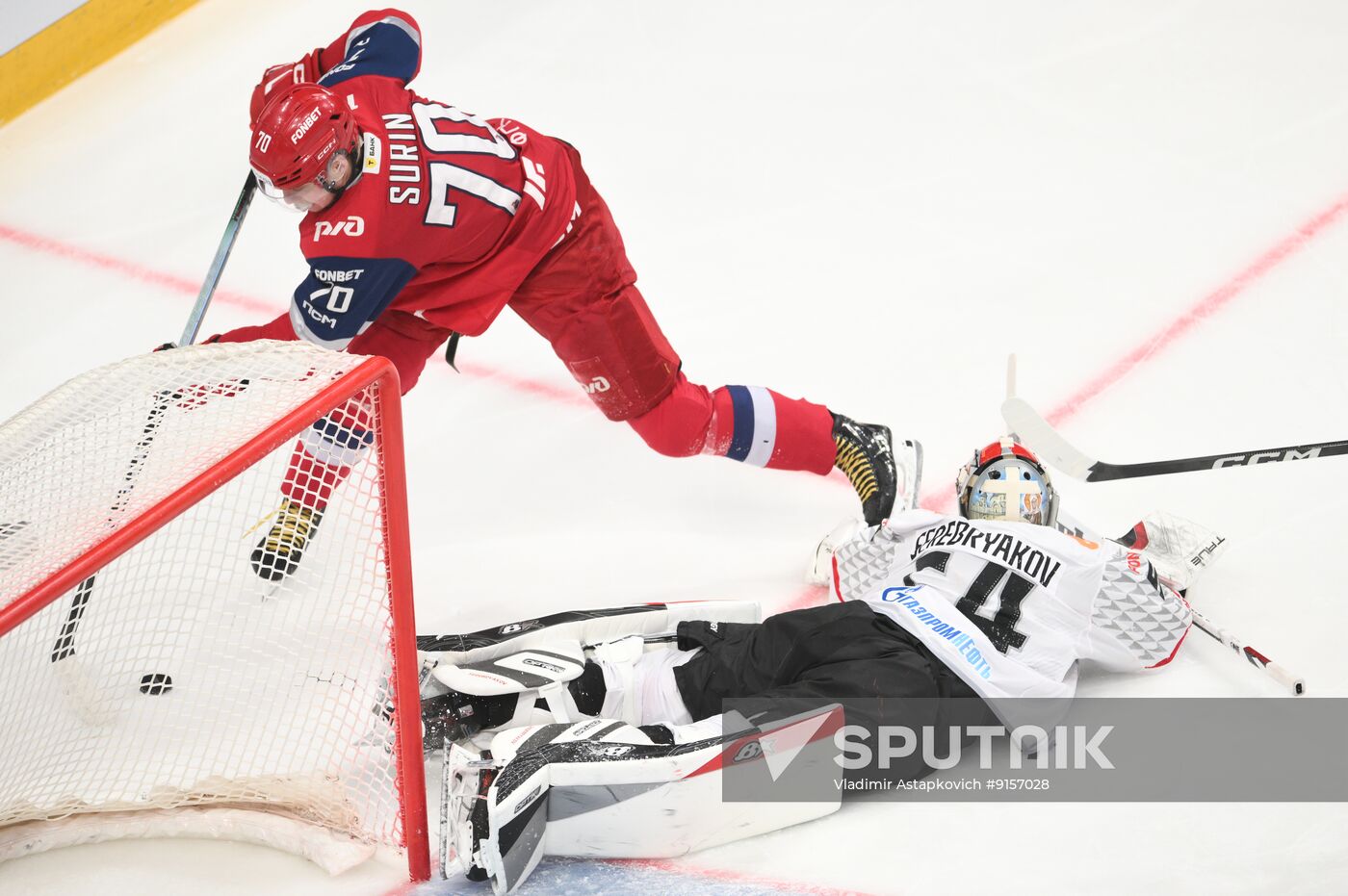Russia Ice Hockey Kontinental League Lokomotiv - Avangard