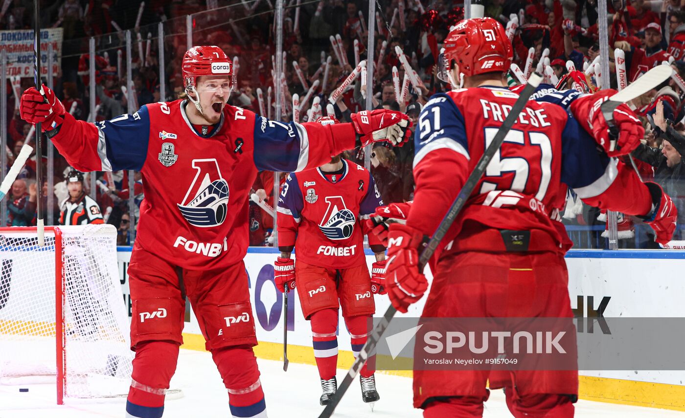 Russia Ice Hockey Kontinental League Lokomotiv - Avangard