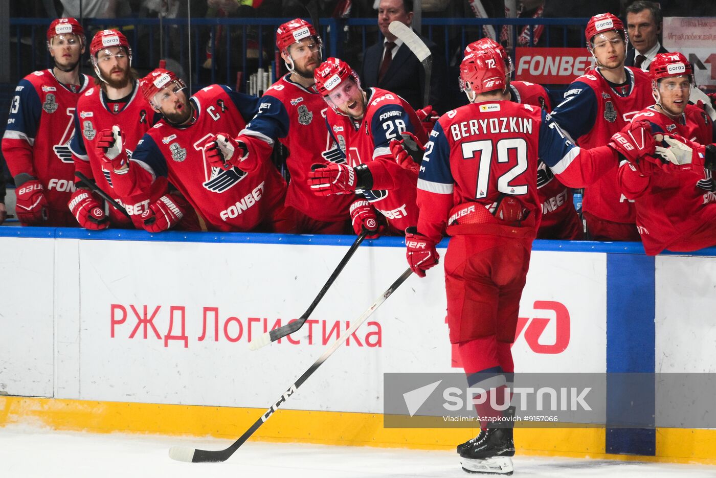 Russia Ice Hockey Kontinental League Lokomotiv - Avangard