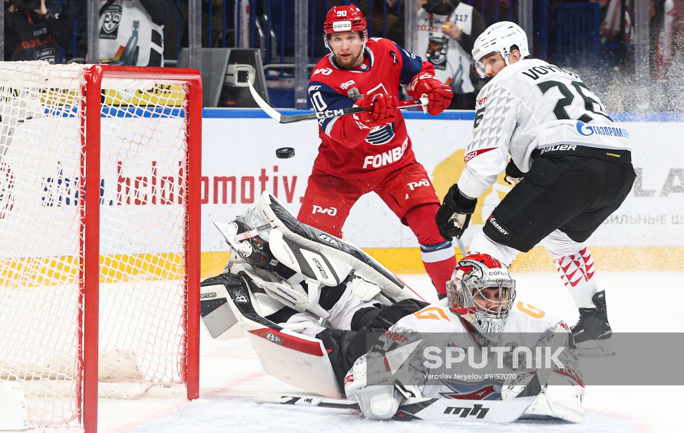 Russia Ice Hockey Kontinental League Lokomotiv - Avangard