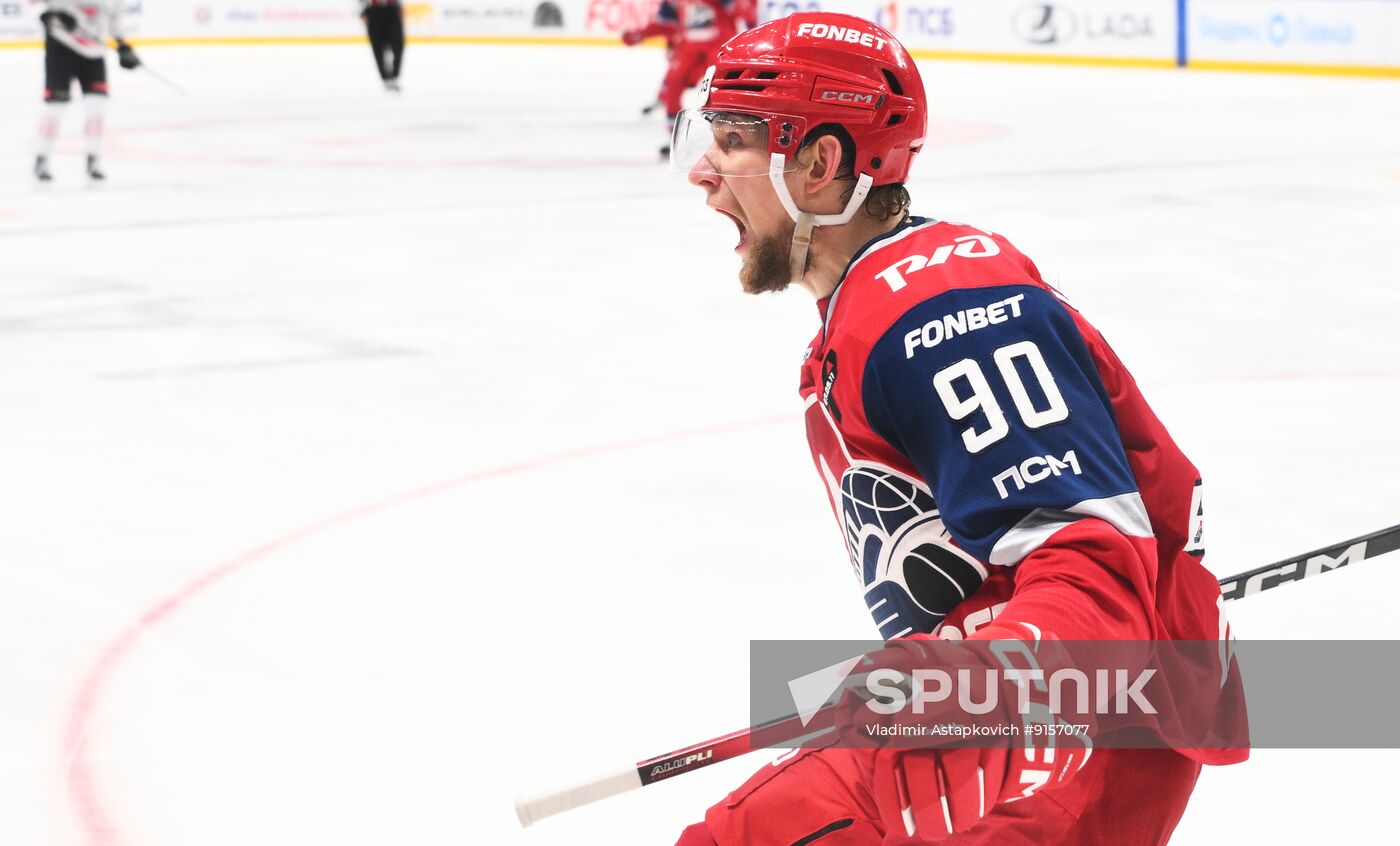 Russia Ice Hockey Kontinental League Lokomotiv - Avangard