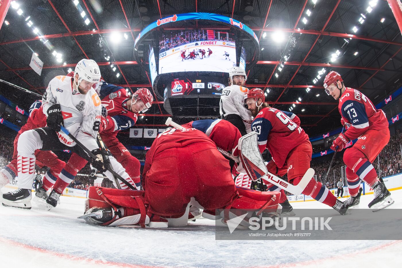 Russia Ice Hockey Kontinental League Lokomotiv - Avangard