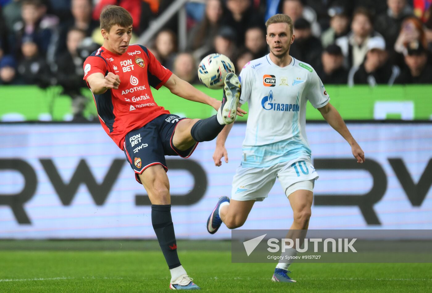 Russia Soccer Premier-League CSKA - Zenit