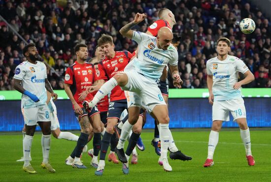 Russia Soccer Premier-League CSKA - Zenit