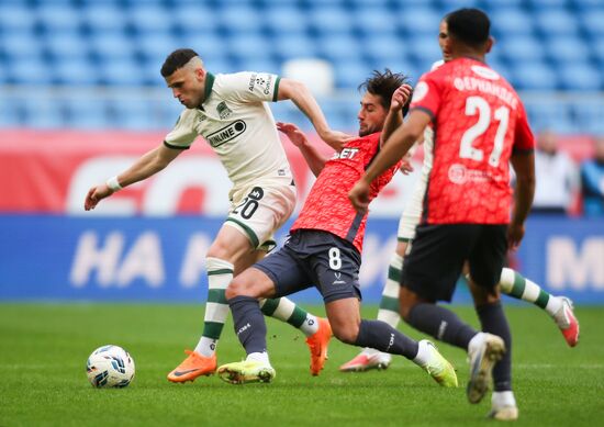 Russia Soccer Premier-League Akron - Krasnodar