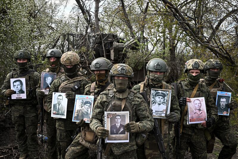 Russia Ukraine Military Operation Artillery Unit