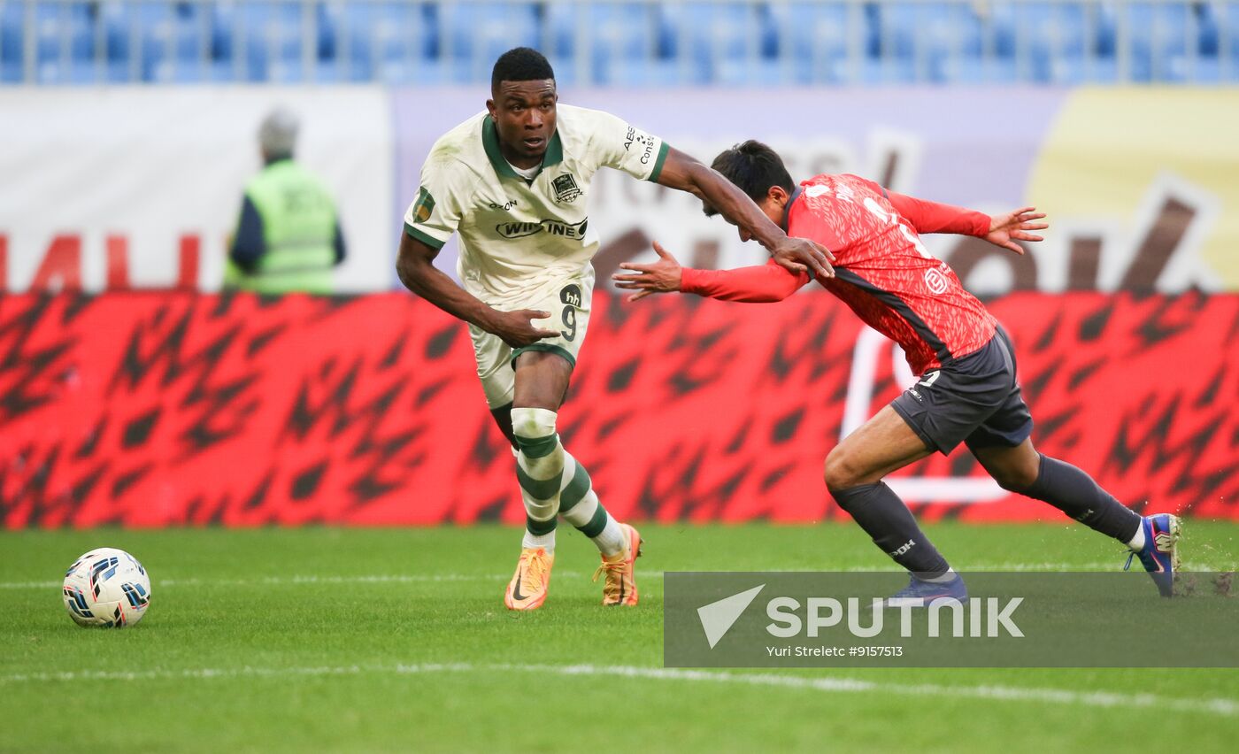 Russia Soccer Premier-League Akron - Krasnodar