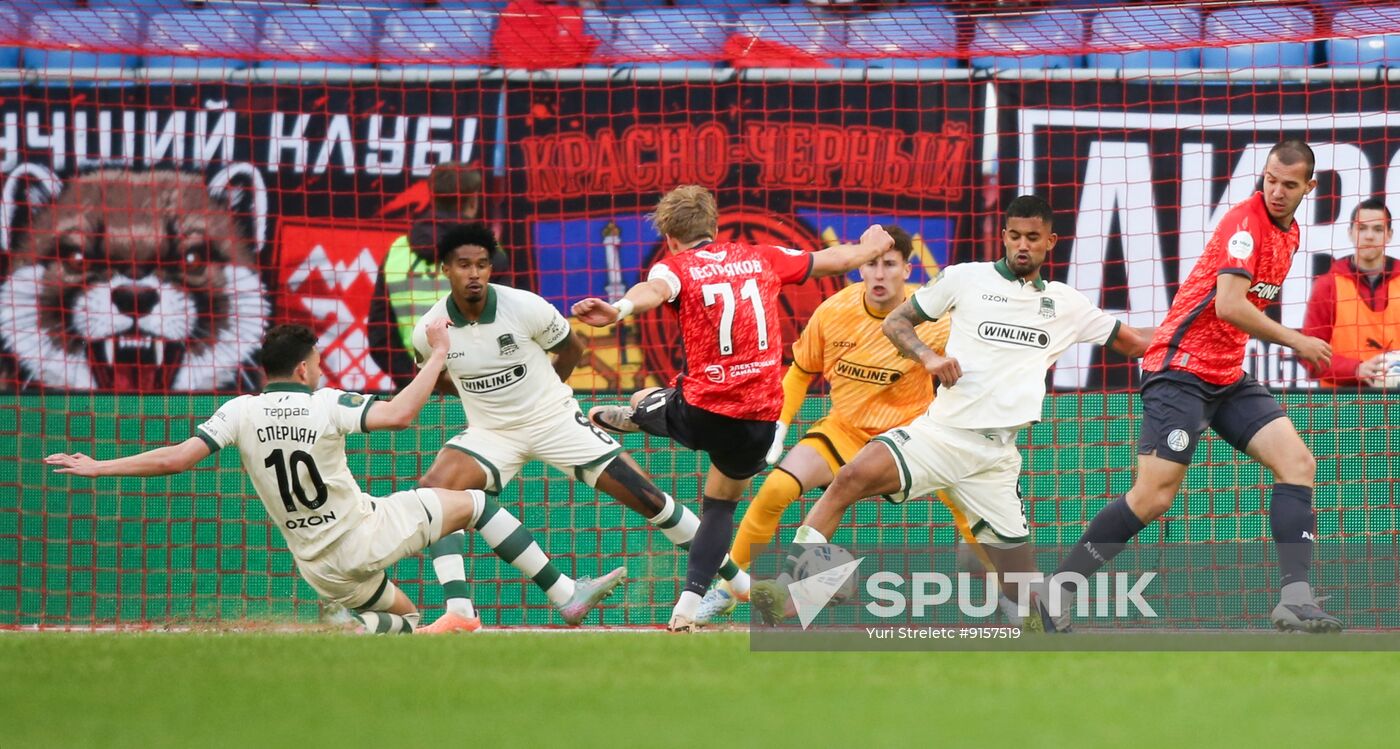 Russia Soccer Premier-League Akron - Krasnodar
