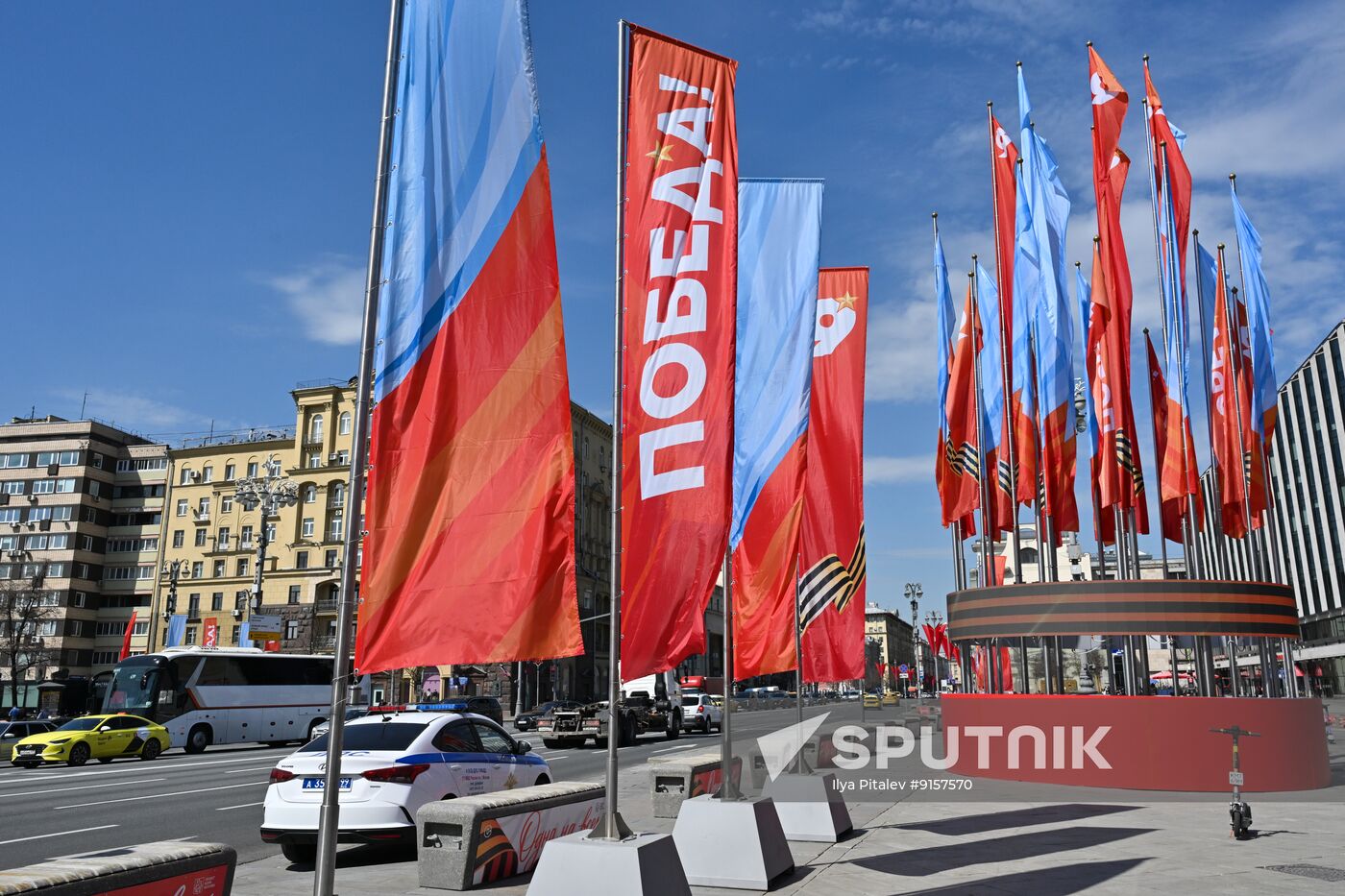Russia WWII Victory Day Preparations