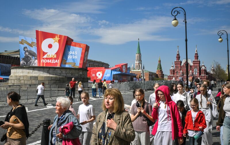 Russia WWII Victory Day Preparations
