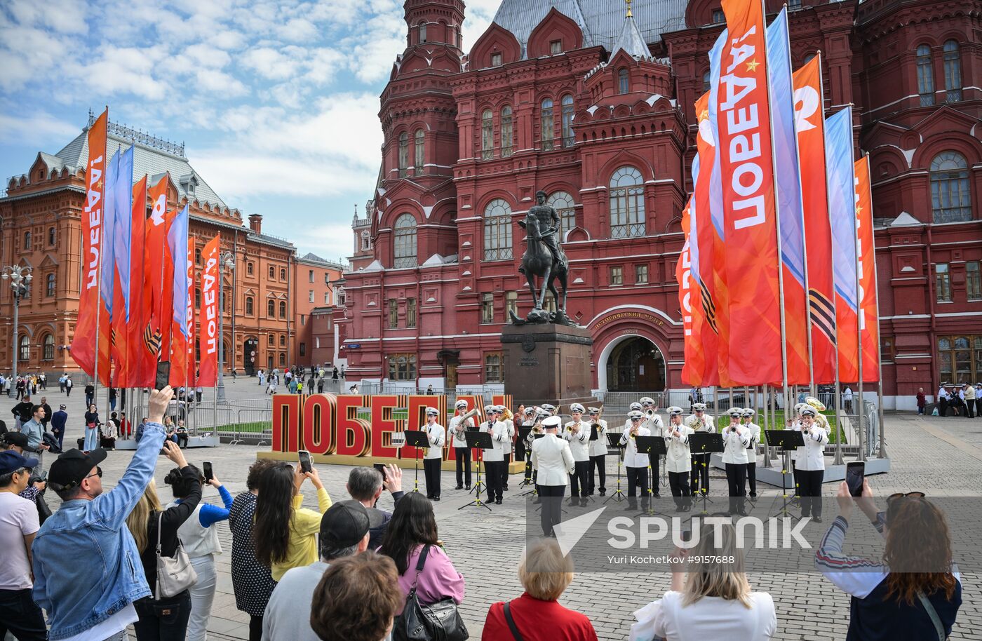Russia WWII Victory Day Preparations