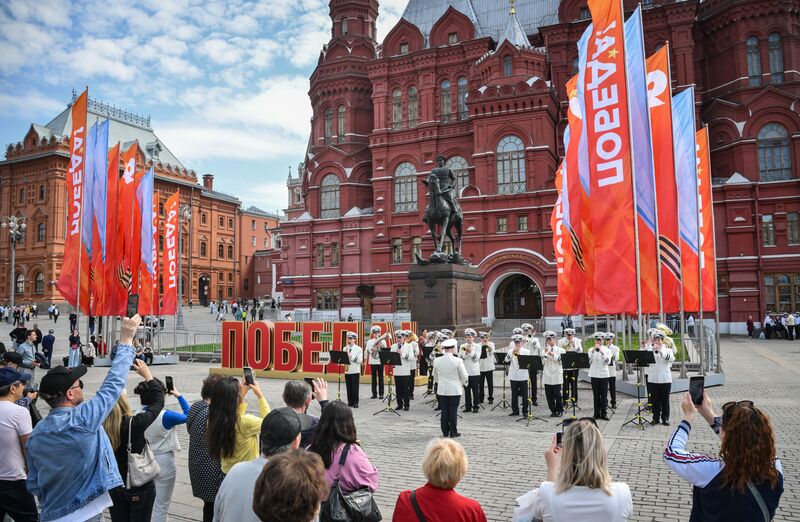 Russia WWII Victory Day Preparations