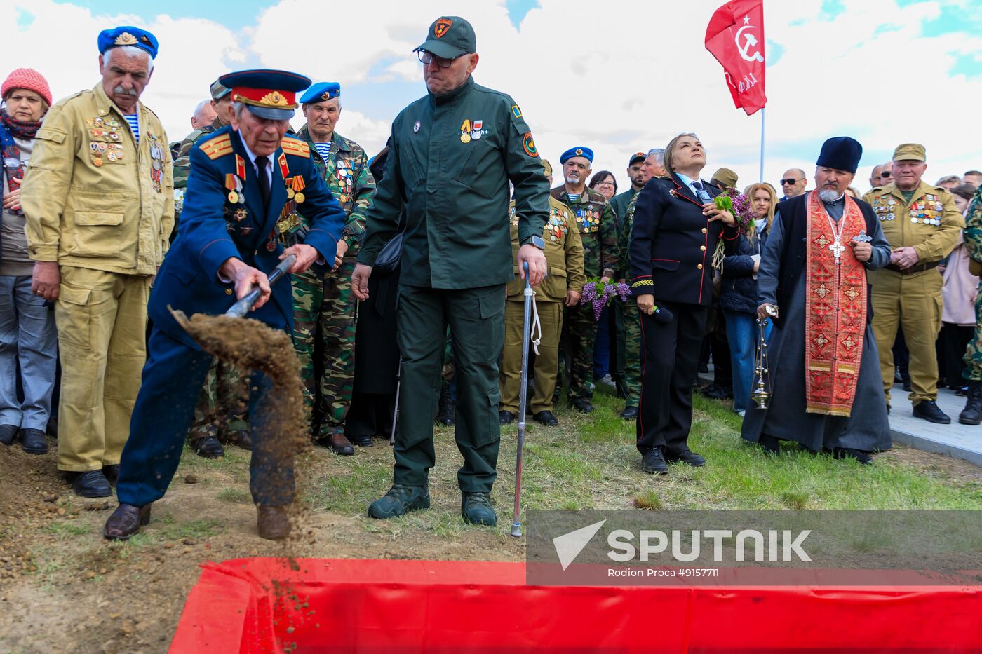 Moldova WWII Red Army Soldiers Reburial